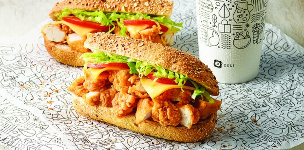 The famous Publix chicken tender sub that can be customized to your likening. 