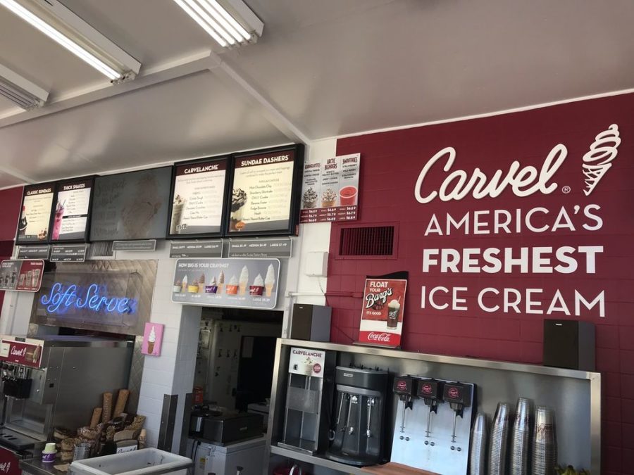 The inside of a Carvel on Dixie Highway in West Palm Beach, Florida. 